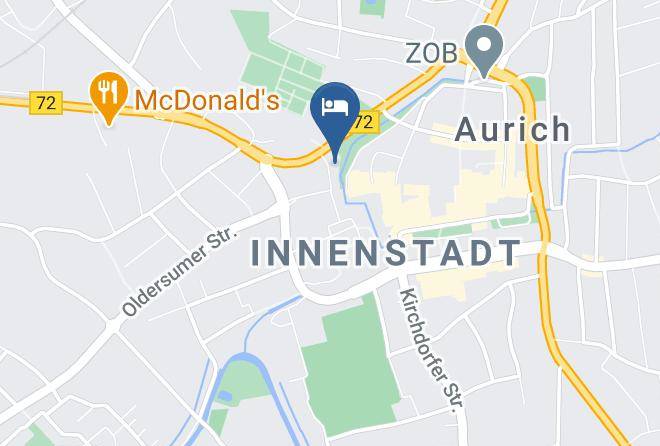 Aurich - Hotel Hochzeitshaus Maps
