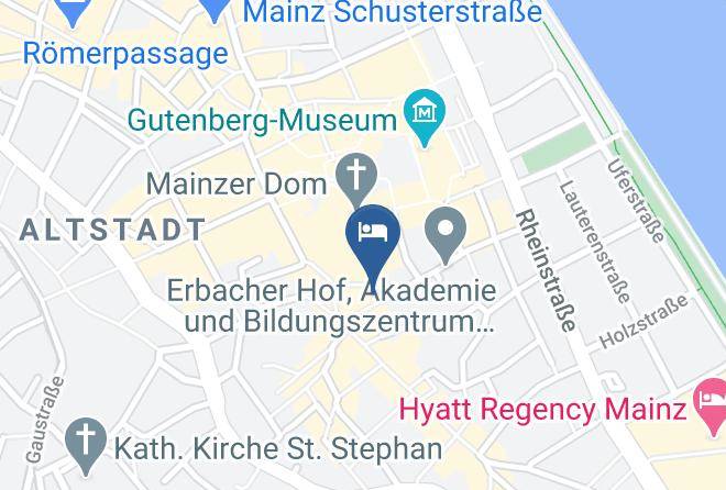 Hotel Hof Ehrenfels Map