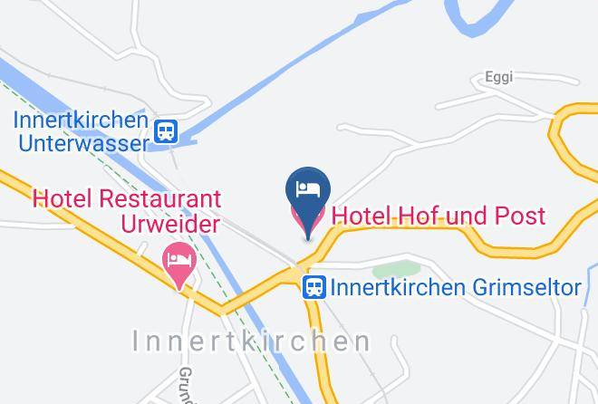 Interlaken Oberhasli - Hotel Hof Und Post Maps