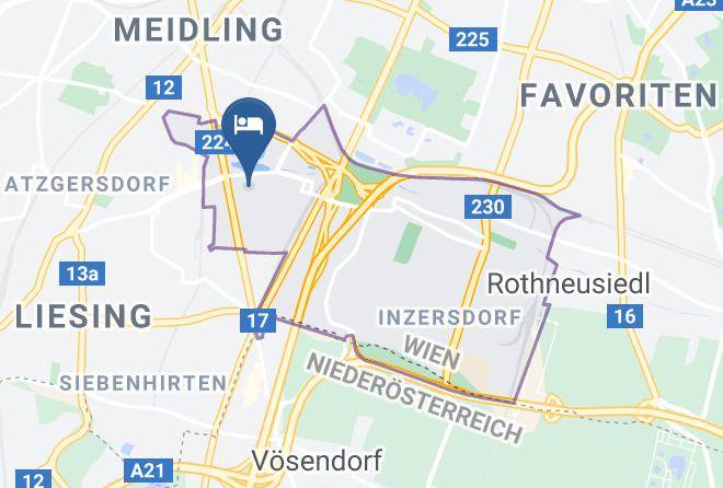 Vienna Liesing - Hotel Hoffinger Maps