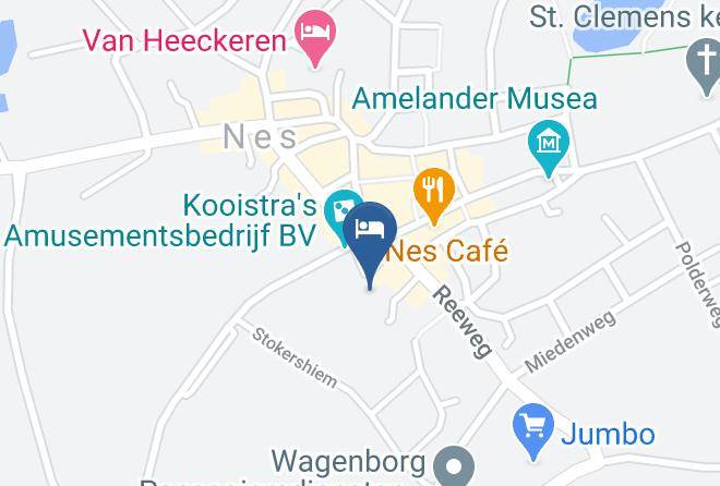 Ameland - Hotel Hofker Maps