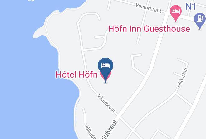 Sveitarfelagi Hornafjorur - Hotel Hofn Maps