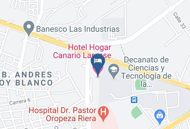 Iribarren - Hotel Hogar Canario Larense Maps
