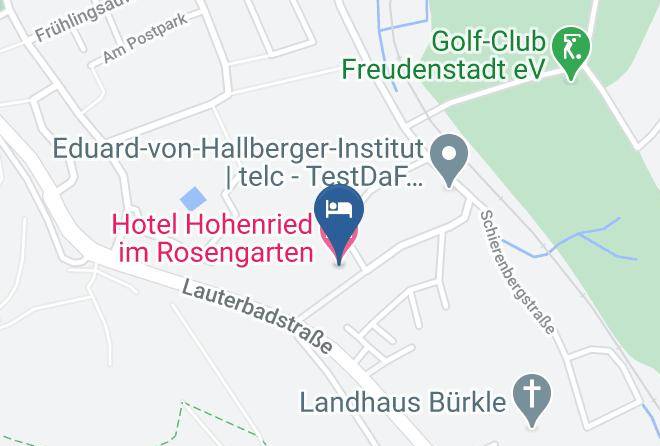 Freudenstadt - Hotel Hohenried Im Rosengarten Maps