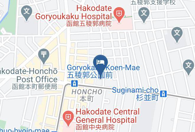 Hakodate City - Hotel Hokke Club Hakodate Maps