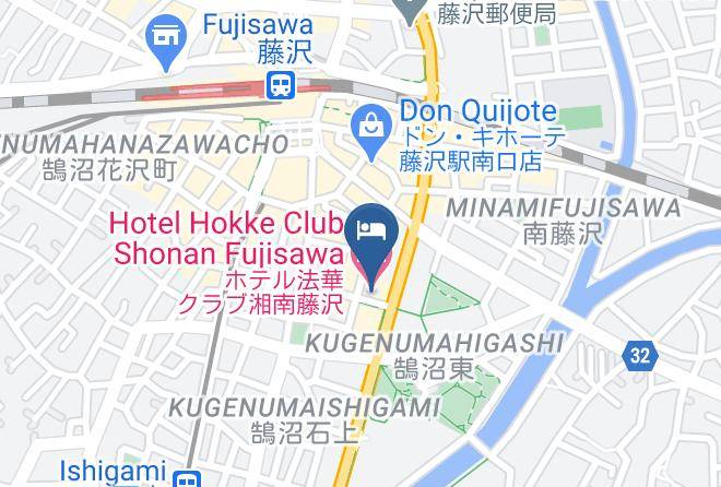 Fujisawa City - Hotel Hokke Club Shonan Fujisawa Maps