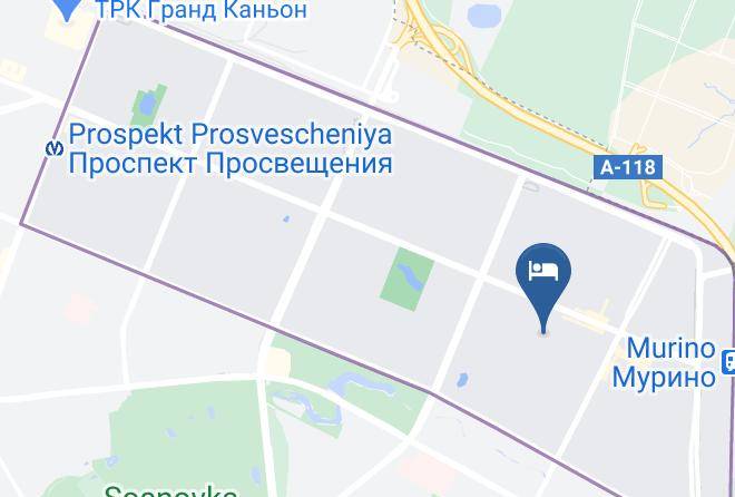 Saint Petersburg - Hotel Hokko Maps