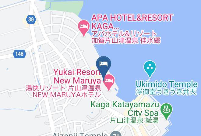 Kaga City - Hotel Hokuriku Koganoi Maps