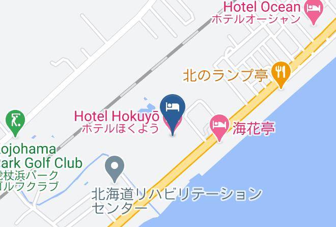 Shiraoi Townshiraoi District - Hotel Hokuyo Maps