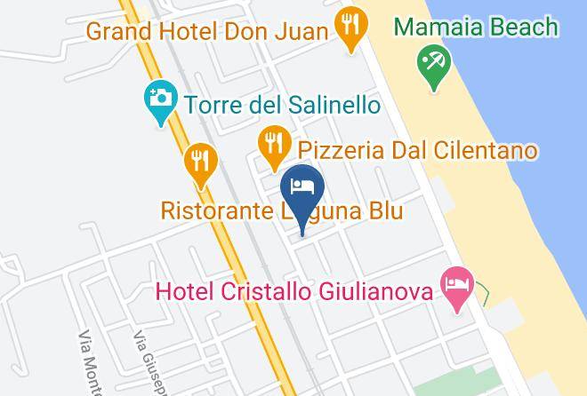 Hotel Holiday A Giulianova Lido Map