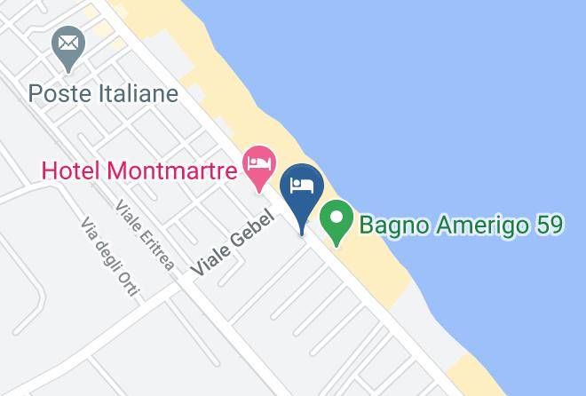 Rimini - Hotel Holiday Beach Maps
