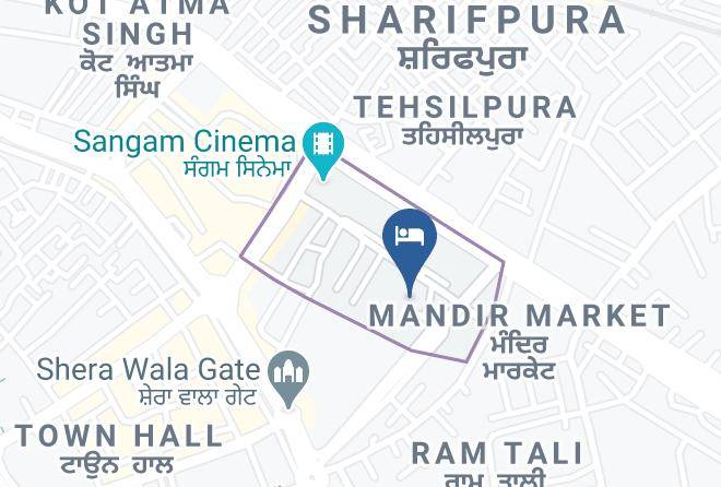 Amritsar - Hotel Holiday Comfort Maps
