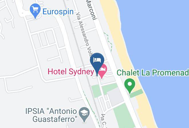 Ascoli Piceno - Hotel Holiday & Dependance Maps