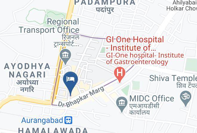 Aurangabad - Hotel Holiday Era Lodging Maps