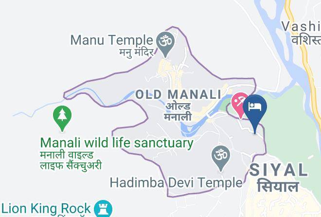 Manali - Hotel Holiday Home International Manali Maps