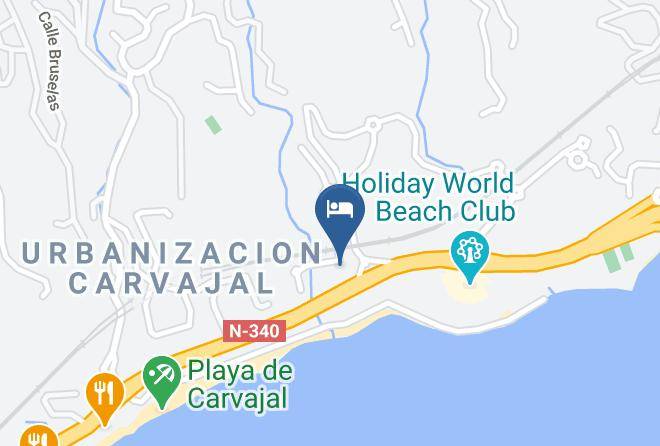 Malaga - Hydros Hotel & Spa Maps