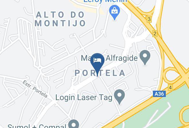 Oeiras - Holiday Inn Express Lisboa Alfragide Maps