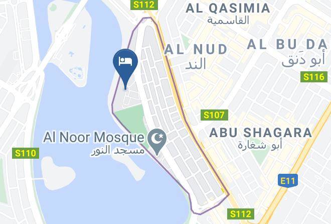 Sharjah City - Hotel Holiday International Maps