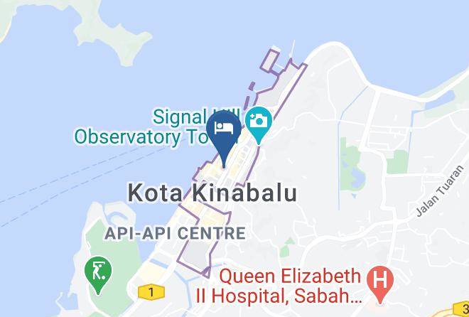 Westst Division - Hotel Holiday Kota Kinabalu Maps