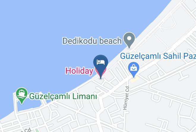 Guzelcamli - Holiday Hotel Maps