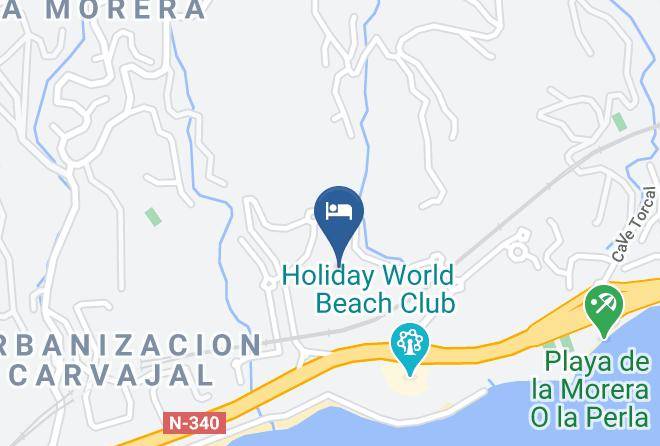 Malaga - Holiday World Polynesia Hotel Maps
