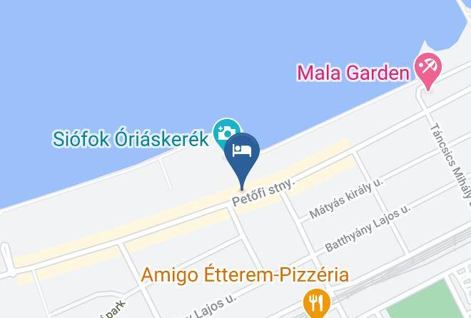 Siofok - Hotel Holiday Siofok Hotel Maps