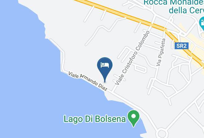 Viterbo - Hotel Holiday Sul Lago Maps