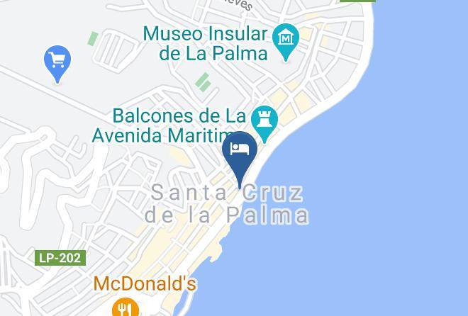 Santa Cruz De Tenerife - Hotel Holiday Time Maps