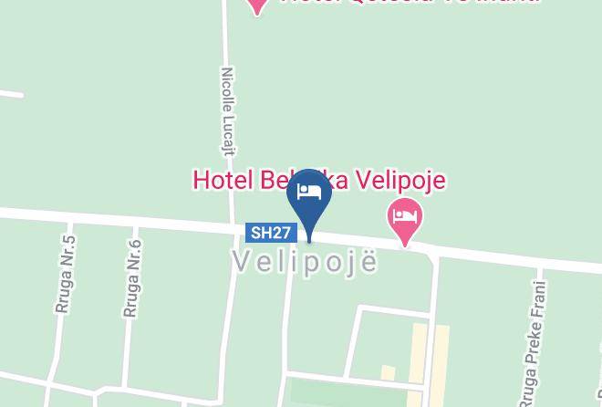 Shkoder - Hotel Holiday Velipoje Maps