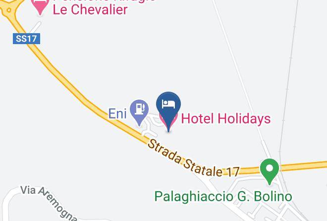 Hotel Holidays Map
