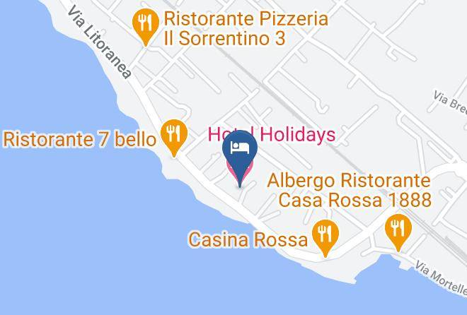 Naples - Hotel Holidays Maps