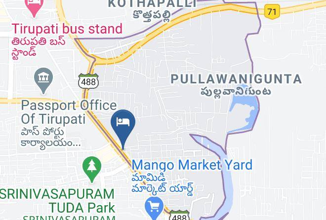 Tirupati - Hotel Holidays Maps