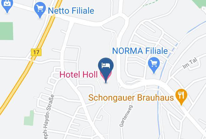 Weilheim Schongau - Hotel Holl Maps
