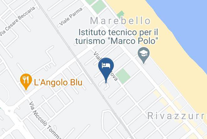 Rimini - Hotel Holland Maps