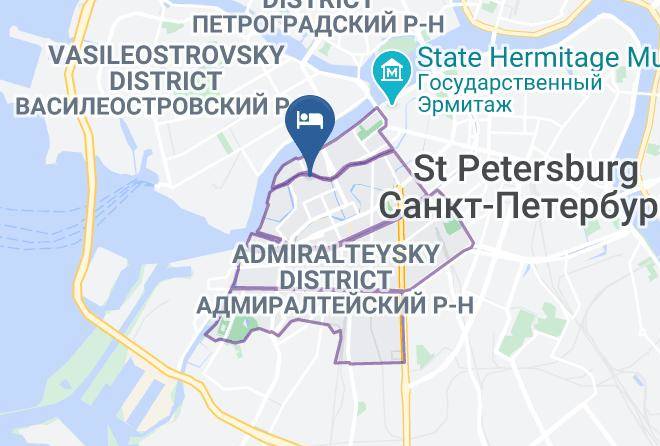 Saint Petersburg - Hotel Holland Maps