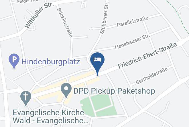Solingen - Hotel Holscher Maps