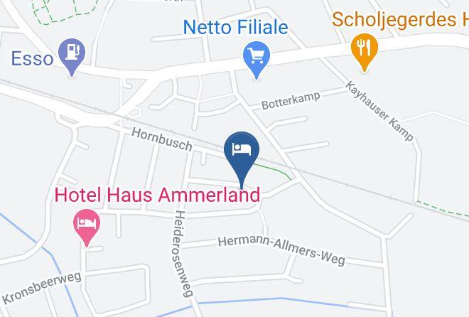 Ammerland - Hotel Holterhoff Maps