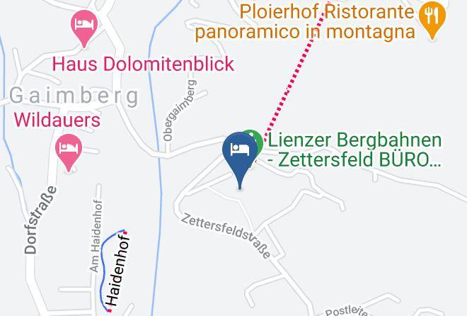 Lienz - Hotel Holunderhof Maps