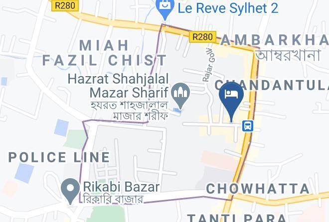 Hotel Holy City Bd Map