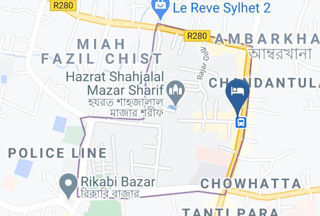 Chittagong - Hotel Holy Gate Maps