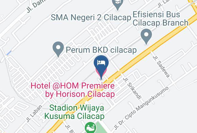 Cilacap Regency - Hotel Hom Premiere By Horison Cilacap Maps