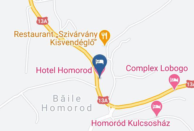 Vlahita - Hotel Homorod Maps