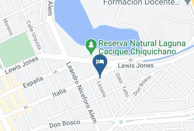 Rawson - Hotel Homs Los Dos Hermanos Maps