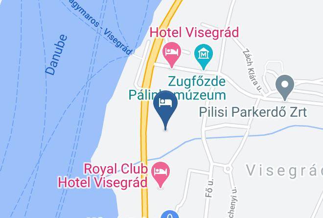 Visegrad - Hotel Honti Maps