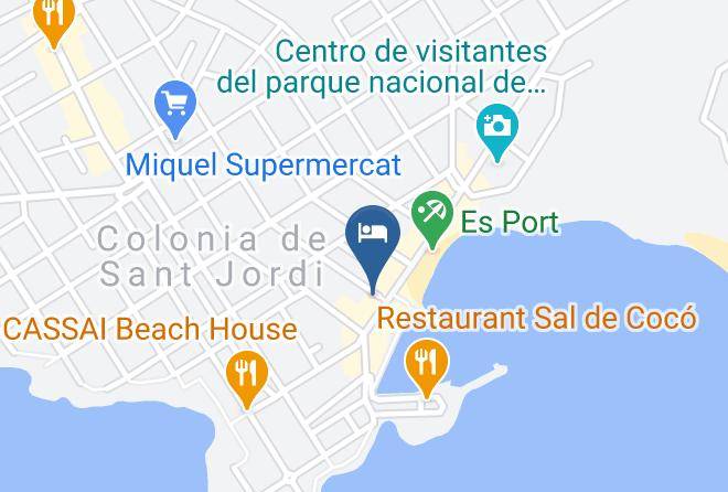 Baleares - Hotel Honucai Maps