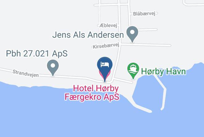 Holbaek - Hotel Horby Faergekro Aps Maps