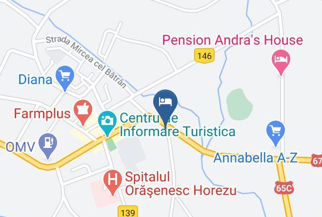 Horezu - Hotel Horezu Maps