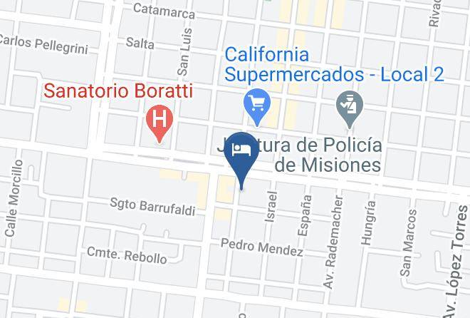Misiones City - Hotel Horianski Maps