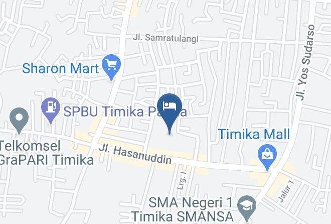 Mimika Regency - Hotel Horison Ultima Timika Maps