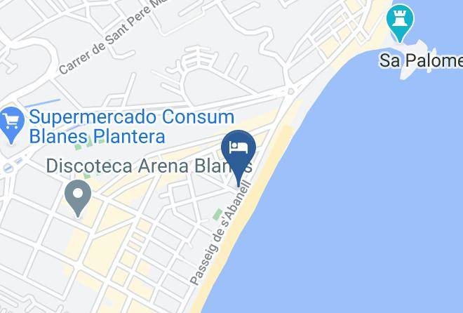 Girona - Hotel Horitzo Maps
